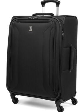 Travelpro Pilot Air 2 25 Exp.  Medium Checked Luggage Black Spinner Suitcase🏖️
